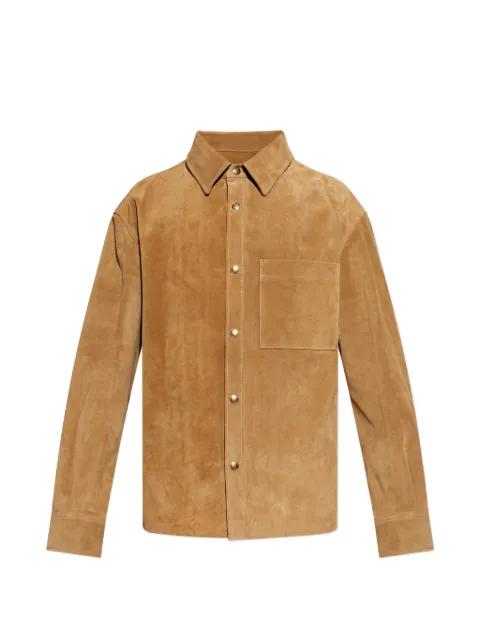 button leather shirt by ALEXANDER MCQUEEN