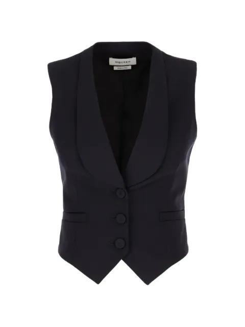buttoned vest by ALEXANDER MCQUEEN