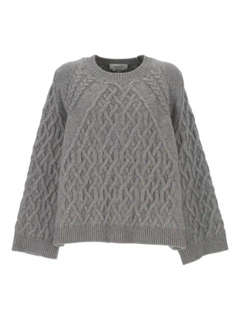 cable-knit wool sweater by ALEXANDER MCQUEEN