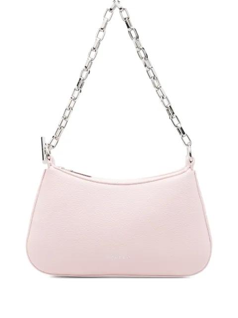 chain-strap leather shoulder bag by ALEXANDER MCQUEEN