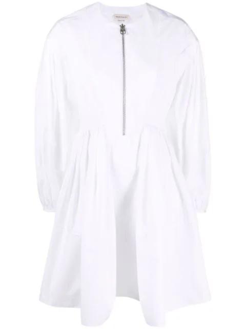 cocoon-sleeve mini dress by ALEXANDER MCQUEEN