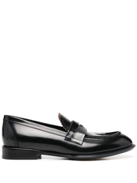 coin-embellished penny loafers by ALEXANDER MCQUEEN