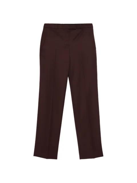 concealed-fastening tailored trousers by ALEXANDER MCQUEEN