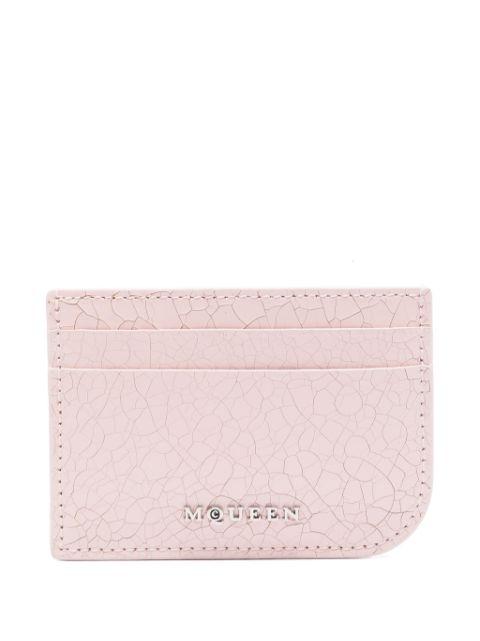 cracked-effect cardholder by ALEXANDER MCQUEEN