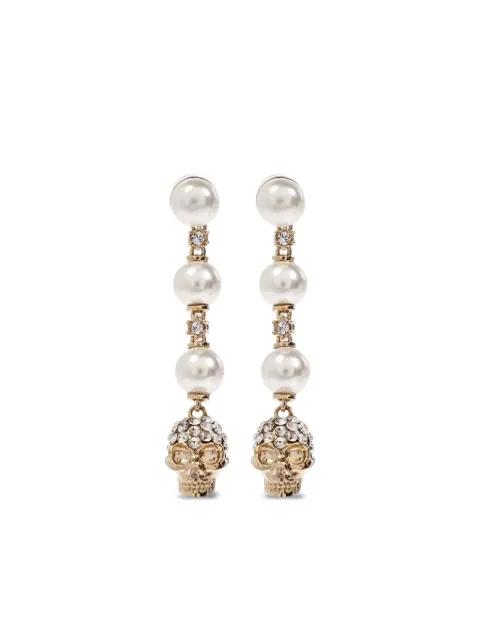 crystal-embellished earrings by ALEXANDER MCQUEEN