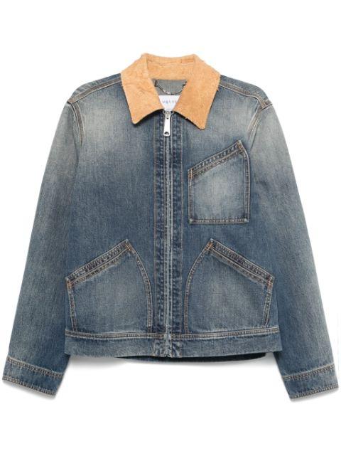 denim jacket by ALEXANDER MCQUEEN