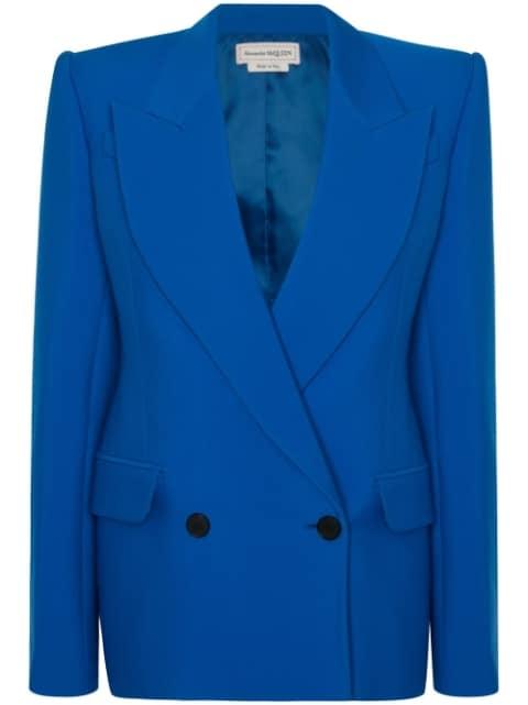 double-breasted blazer by ALEXANDER MCQUEEN