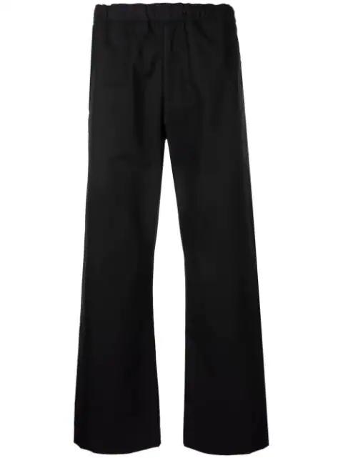 elasticated-waistband straight trousers by ALEXANDER MCQUEEN
