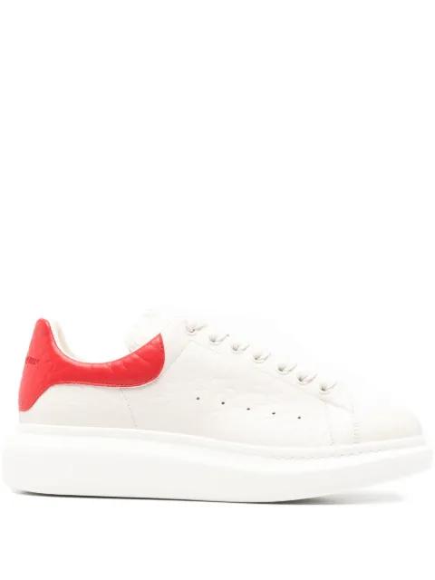 embossed heel sneakers by ALEXANDER MCQUEEN