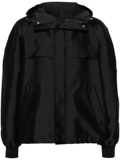 embroidered-logo jacket by ALEXANDER MCQUEEN
