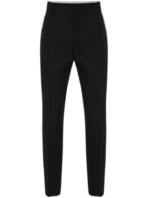 evening tuxedo trousers by ALEXANDER MCQUEEN