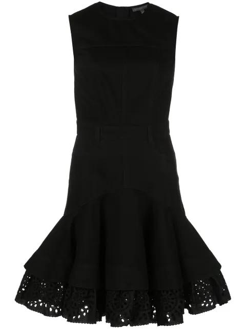 fit and flare short dress by ALEXANDER MCQUEEN