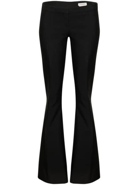 flared trousers by ALEXANDER MCQUEEN