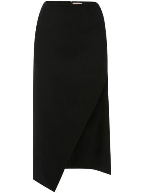 front-slit midi skirt by ALEXANDER MCQUEEN