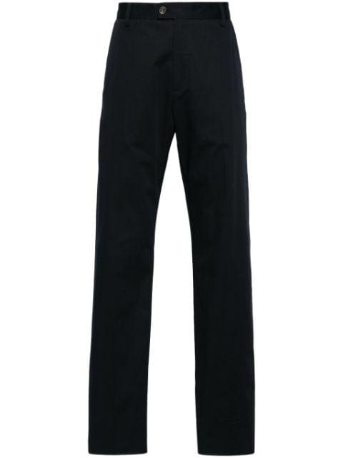 gabardine straight-leg trousers by ALEXANDER MCQUEEN