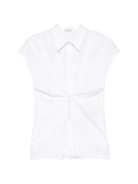 gathered short-sleeved shirt by ALEXANDER MCQUEEN