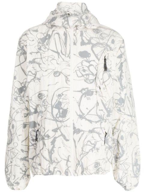 graphic-print jacket by ALEXANDER MCQUEEN