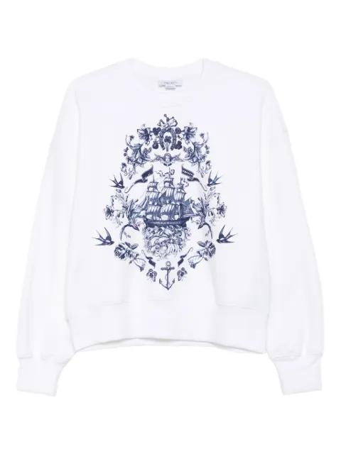 graphic-print sweatshirt by ALEXANDER MCQUEEN