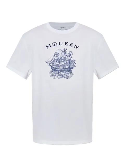 graphic-print t-shirt by ALEXANDER MCQUEEN