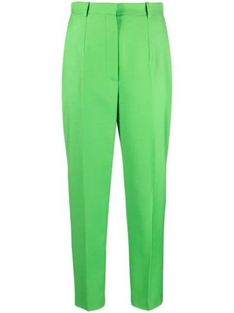 high-waisted cropped trousers by ALEXANDER MCQUEEN