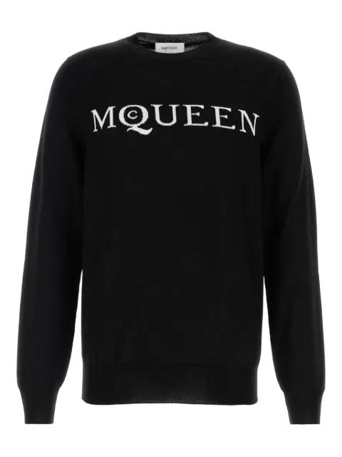 intarsia-logo sweater by ALEXANDER MCQUEEN