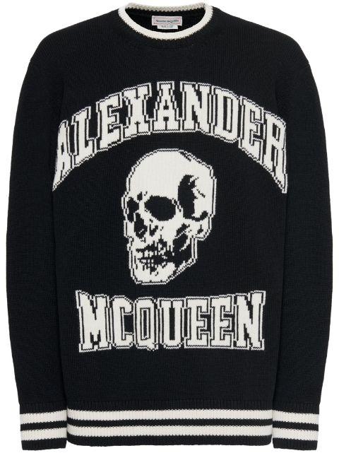 intarsia-logo sweater by ALEXANDER MCQUEEN