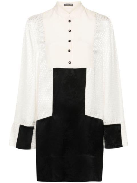 jacquard mini dress by ALEXANDER MCQUEEN