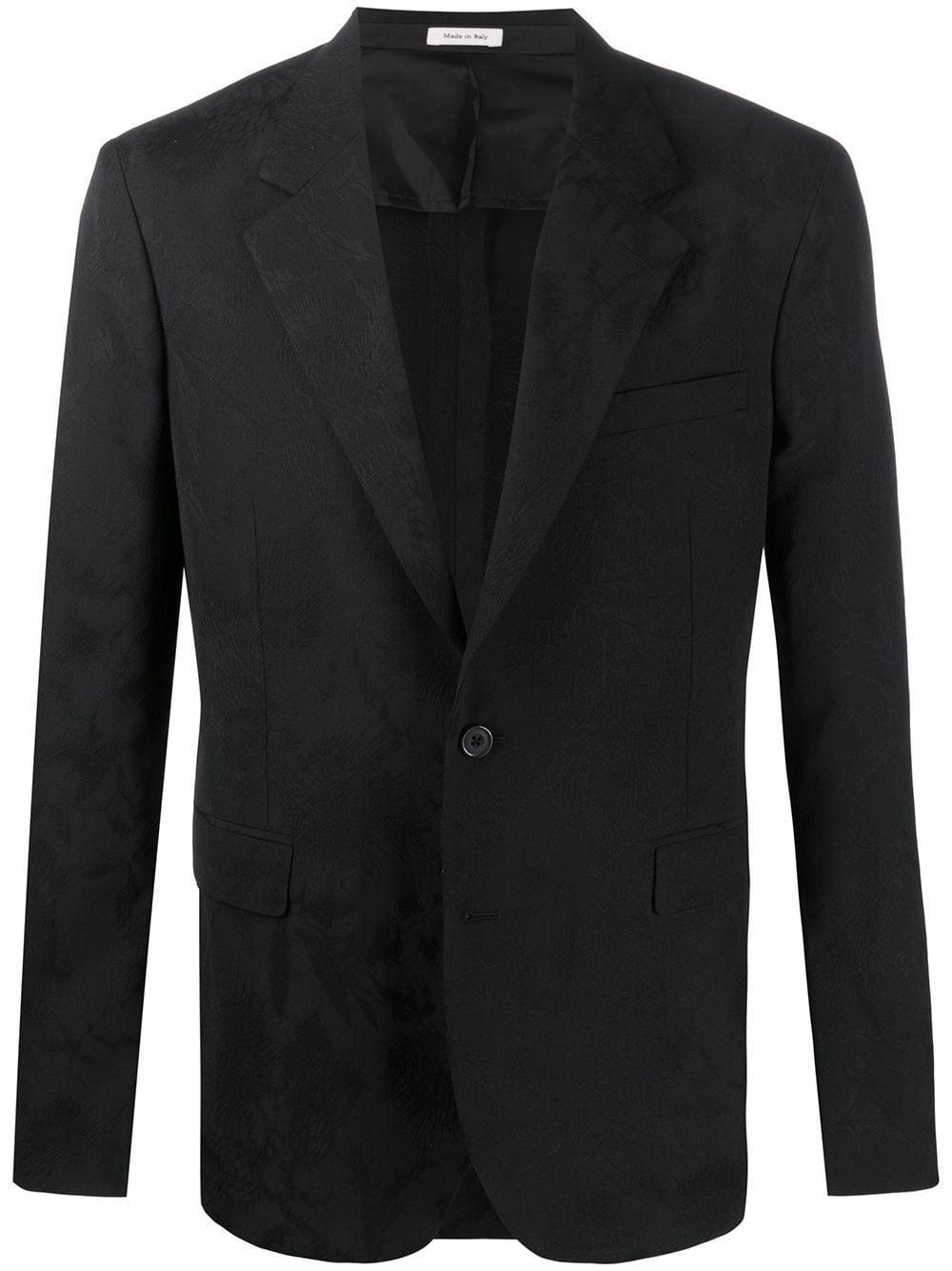 jacquard-woven single-breasted blazer by ALEXANDER MCQUEEN