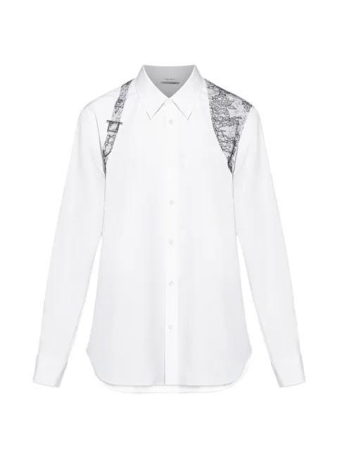 lace-detail shirt by ALEXANDER MCQUEEN