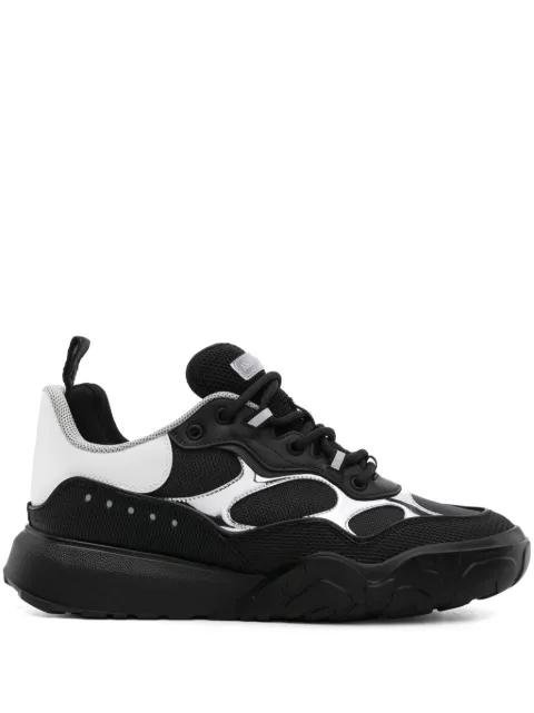 lace-up panelled sneakers by ALEXANDER MCQUEEN