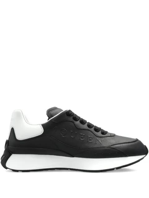 leather logo trainers by ALEXANDER MCQUEEN