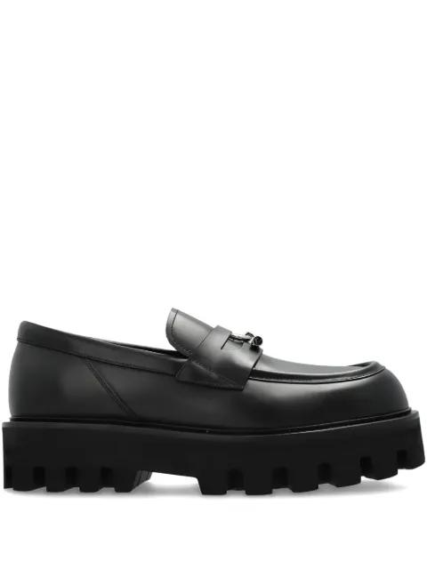 leather platform loafers by ALEXANDER MCQUEEN