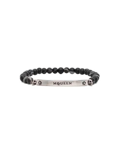 logo bead bracelet by ALEXANDER MCQUEEN