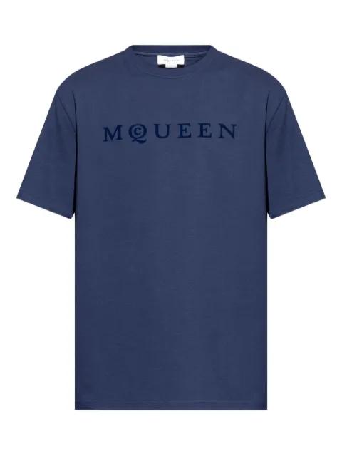 logo-detailed cotton T-shirt by ALEXANDER MCQUEEN
