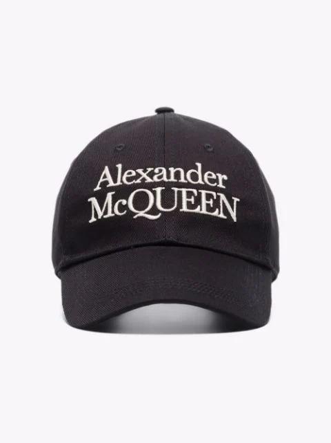 logo-embroidered baseball cap by ALEXANDER MCQUEEN