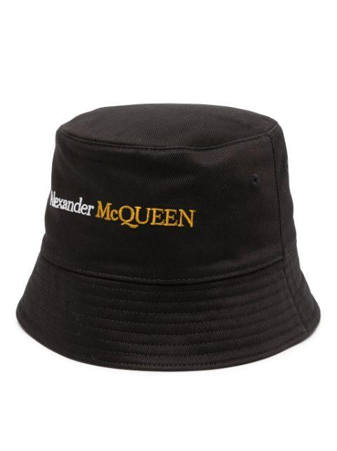 logo-embroidered bucket hat by ALEXANDER MCQUEEN