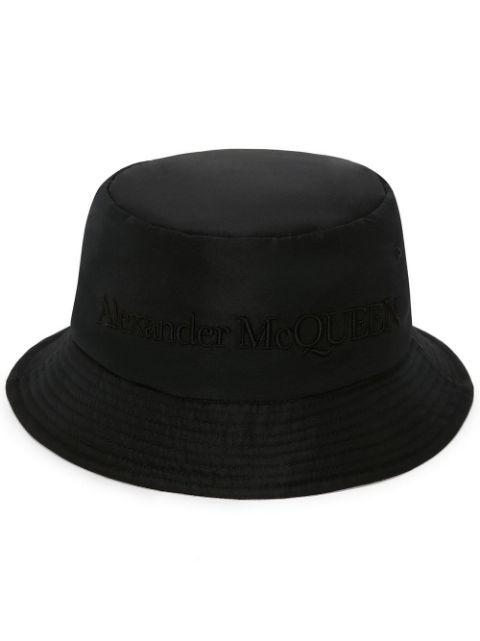 logo-embroidered bucket hat by ALEXANDER MCQUEEN