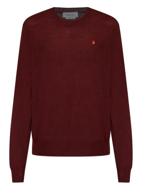 logo-embroidered sweater by ALEXANDER MCQUEEN