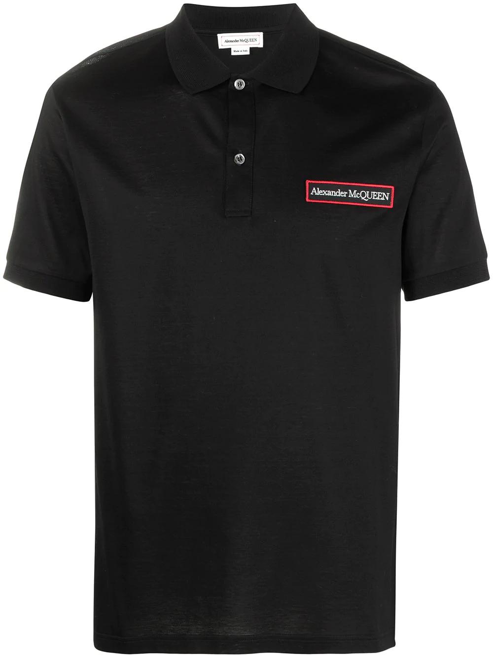 logo-patch polo shirt by ALEXANDER MCQUEEN