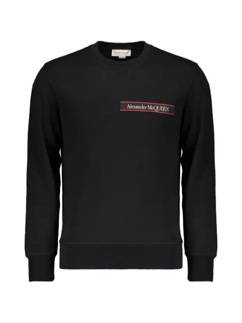 logo-patch sweatshirt by ALEXANDER MCQUEEN