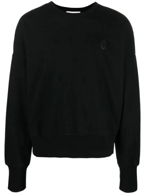 logo-patch wool sweatshirt by ALEXANDER MCQUEEN