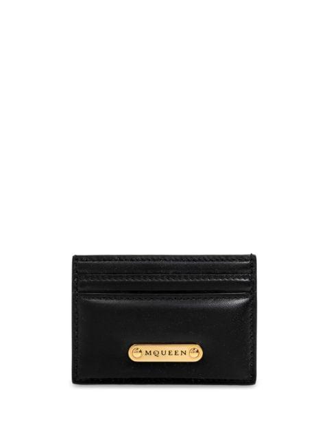 logo-plaque cardholder by ALEXANDER MCQUEEN
