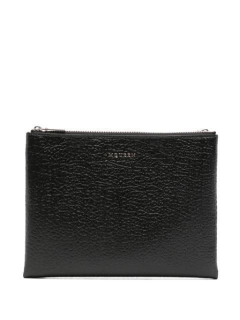 logo-plaque clutch by ALEXANDER MCQUEEN
