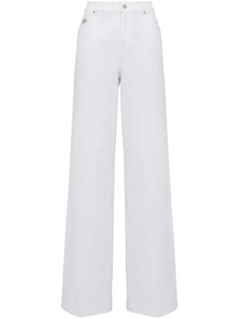 logo-plaque jeans by ALEXANDER MCQUEEN
