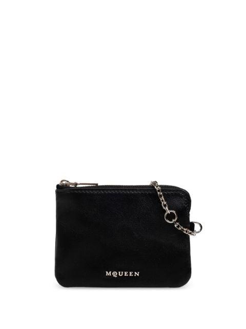 logo-plaque wallet by ALEXANDER MCQUEEN