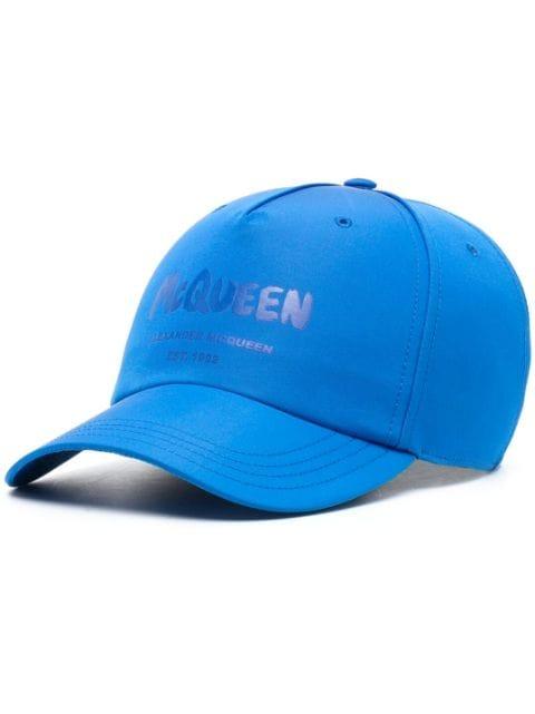logo-print baseball cap by ALEXANDER MCQUEEN