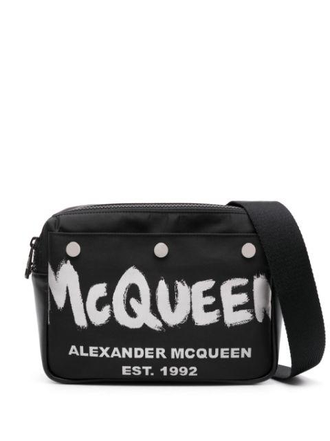 logo-print messenger bag by ALEXANDER MCQUEEN