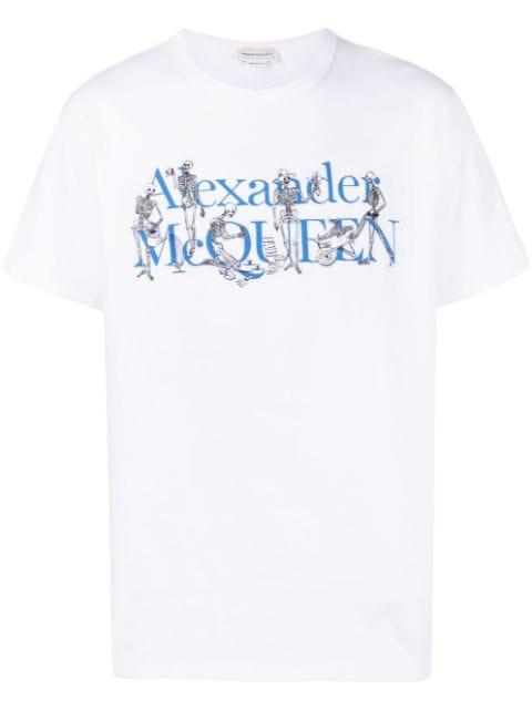 logo-print short-sleeve T-shirt by ALEXANDER MCQUEEN