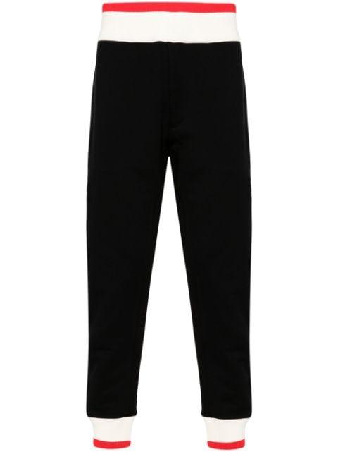 logo-print strap cotton track pants by ALEXANDER MCQUEEN