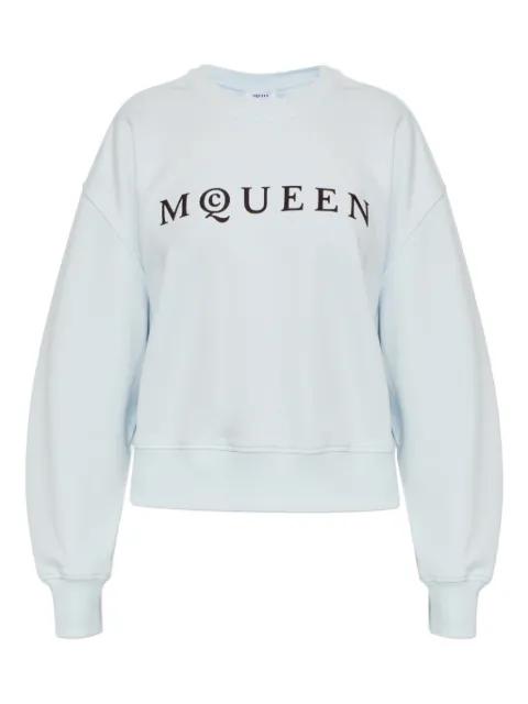 logo-print sweatshirt by ALEXANDER MCQUEEN